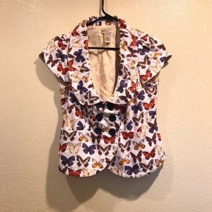 [Anthropologie] Elevenses butterfly top (P-5)